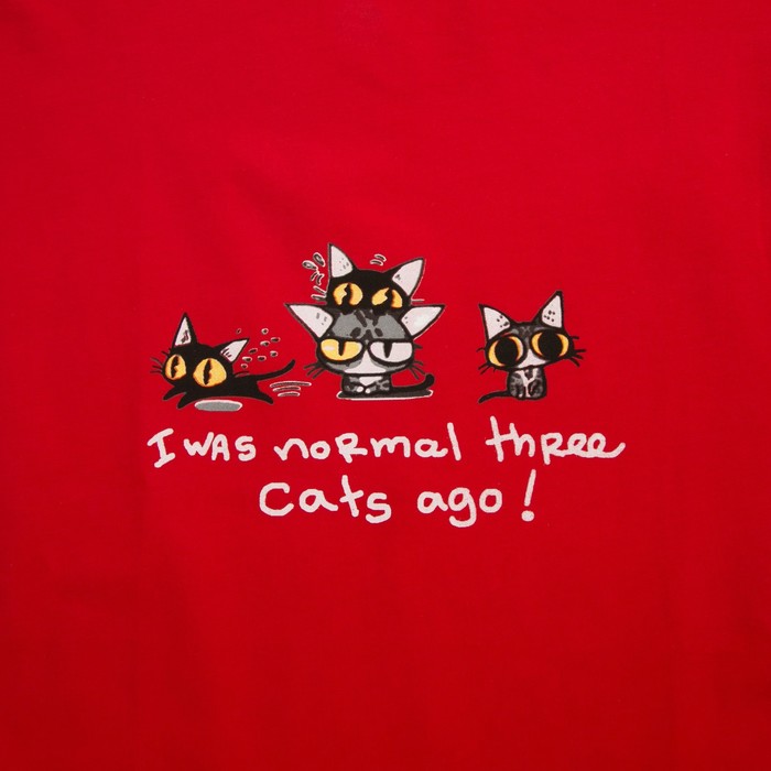 Пижама женская 4043-05 цвет красный, р-р 46