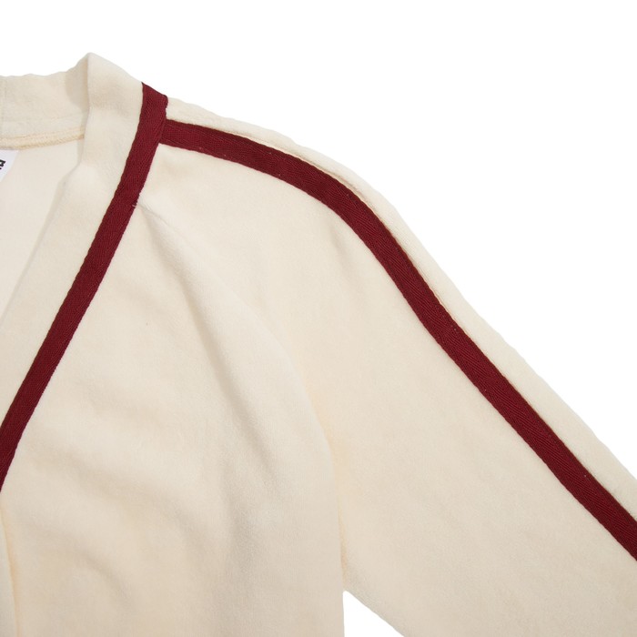 Халат женский запашной 7558-30 цвет молоко, р-р 50