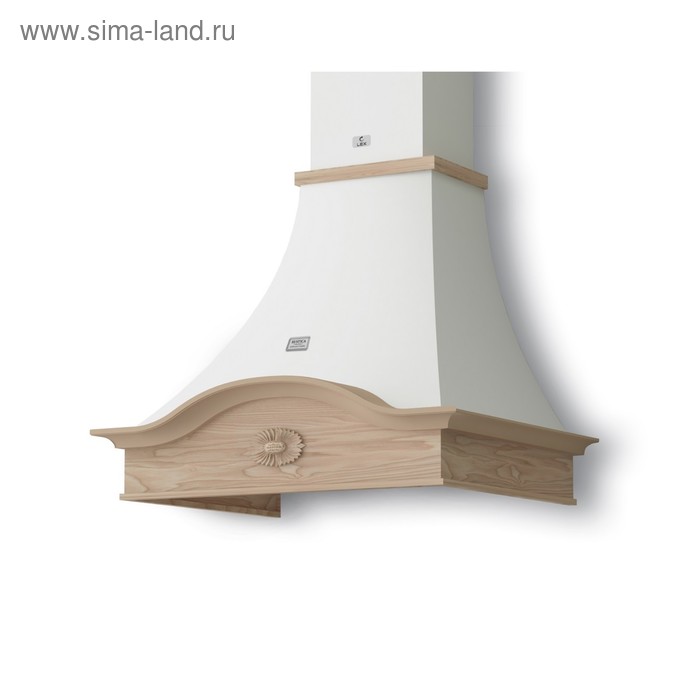 Вытяжка Lex MILANO 600 WHITE каминная 650 м3ч 3 скорости 60 см белая 3059000₽