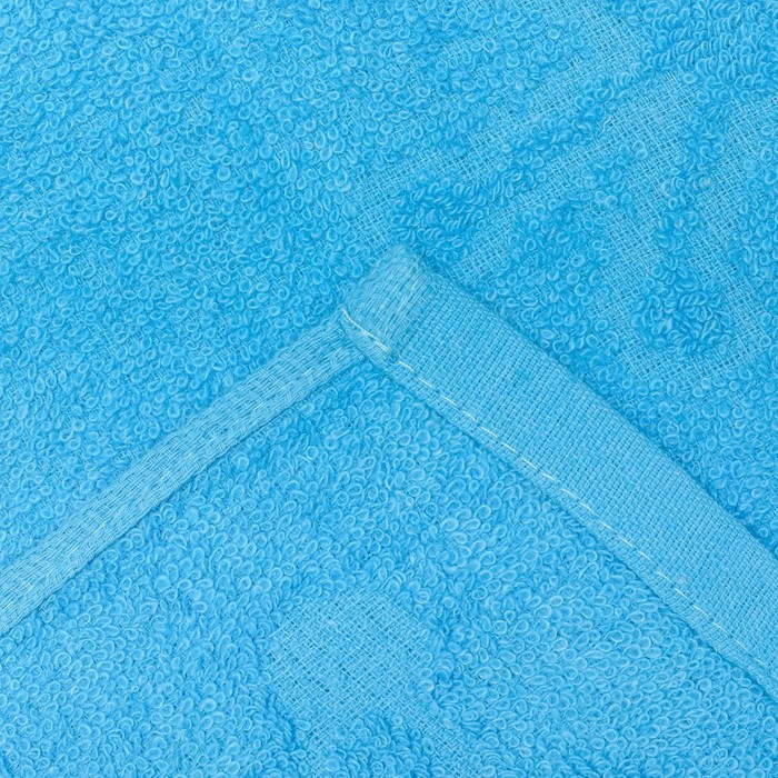 Полотенце махровое "Зонтики"(бирюзовый), 70х135 см ,100% хлопок ,380 г/м2