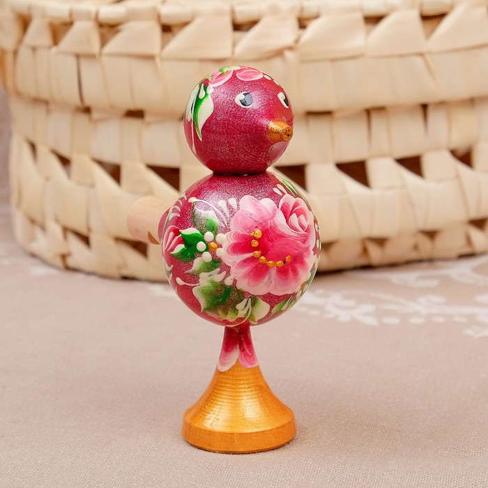 Сувенир - свистулька «Птичка», микс