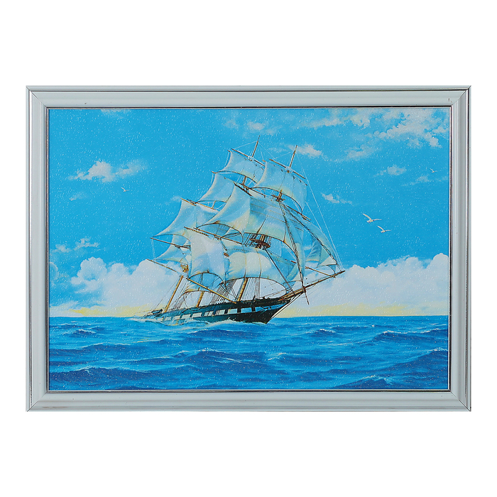 Картина "В плавании" 28*38 см