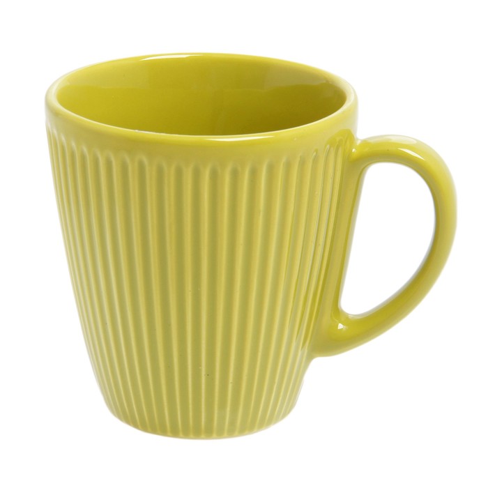 Кружка 310 мл "Лимонный. Зеленый"