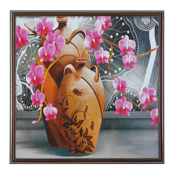 Картина "Большие вазы" 53*53 см