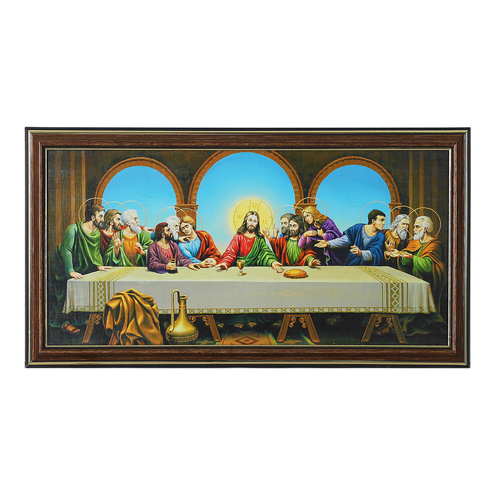 Картина "Тайная вечерня" 21*39 см