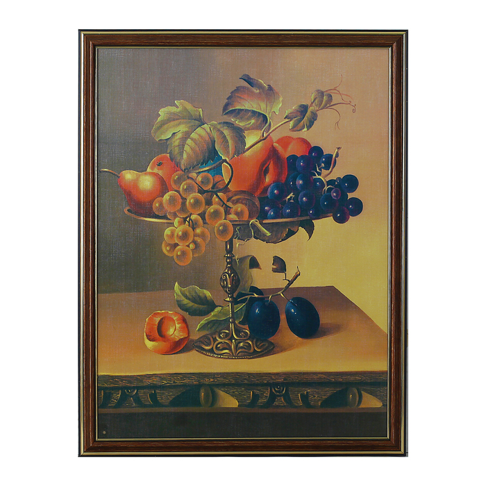 Картина "Ваза с фруктами" 43*33 см