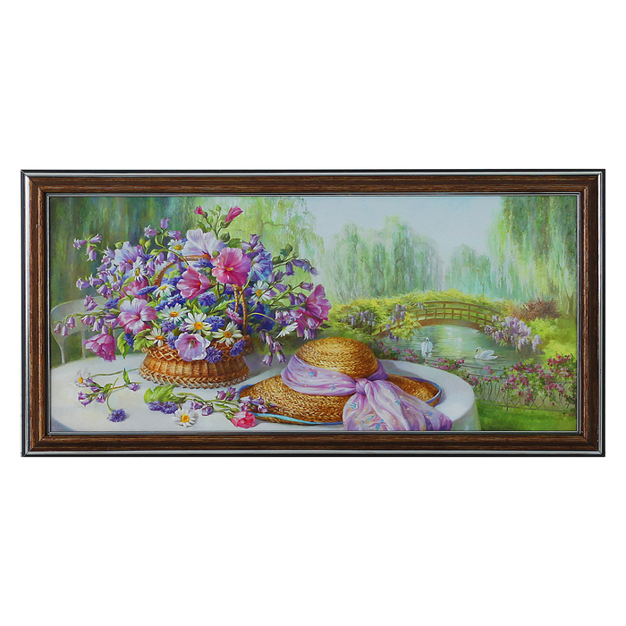 Картина "Шляпка" 21*39 см
