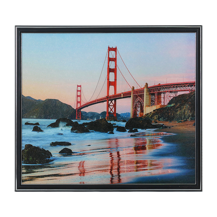 Картина "Мост Голден Гейт" 43*53 см