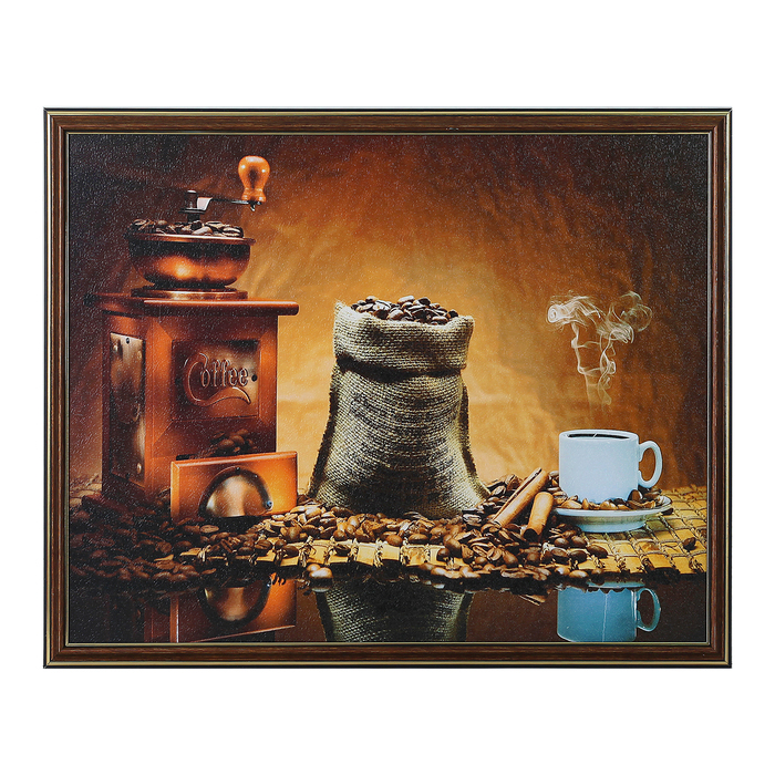 Картина "Кофе в зернах" 43*53 см