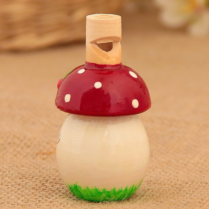 Сувенир - свистулька «Грибочек», микс