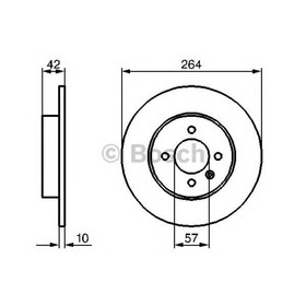 

Диск тормозной Bosch 0986479191