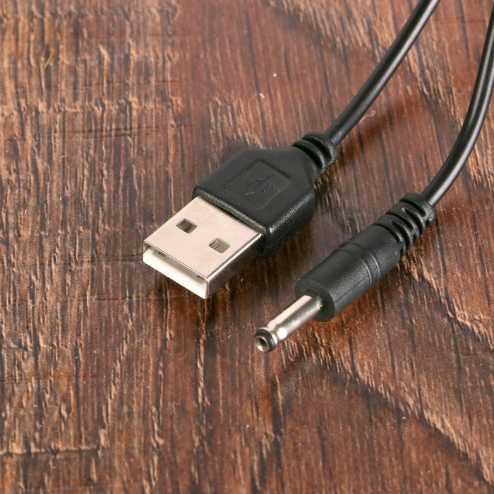 Лампа настольная сенсор 3 режима LEDх20 11W USB АКБ "Космос"голубая низ светит. 51х11х10см