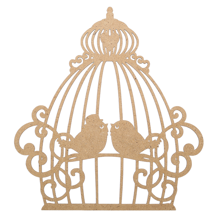 Заготовка для зала «Романтическая встреча» средняя, 350х380х3 мм,неокрашенная