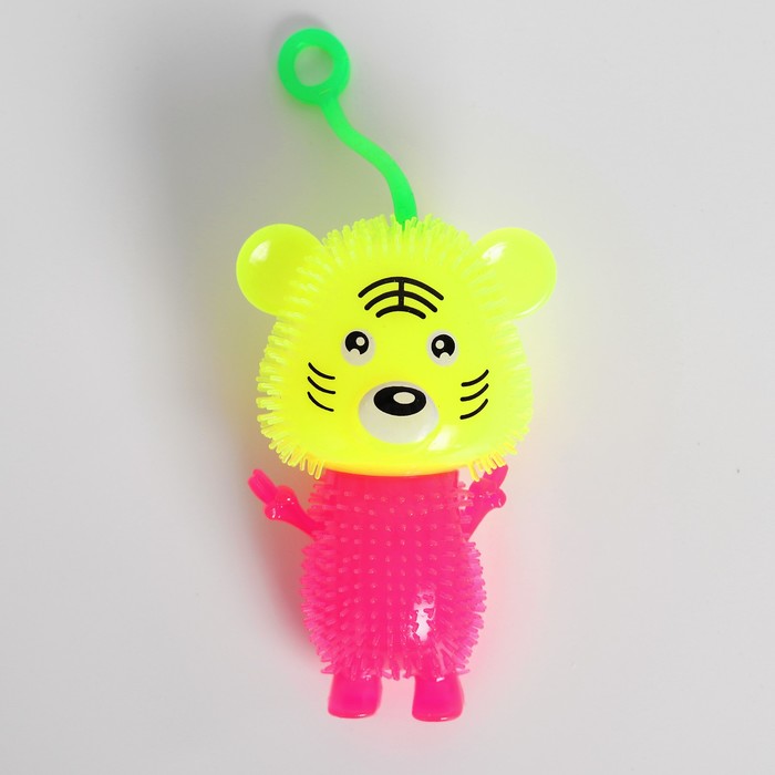 Ёжка "Мишка" световой, цвета МИКС