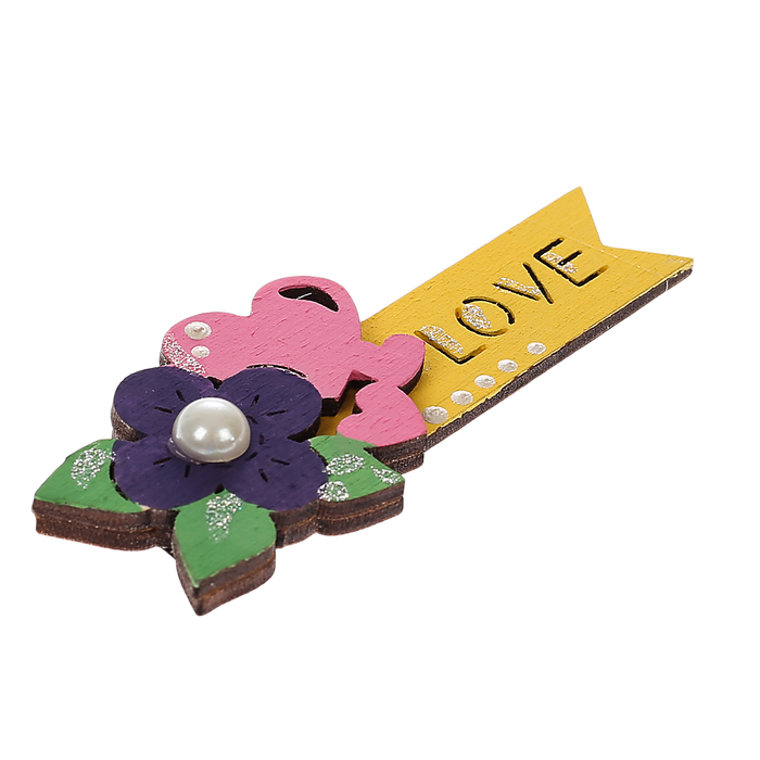 Магнит «Love», 80х35х3 мм