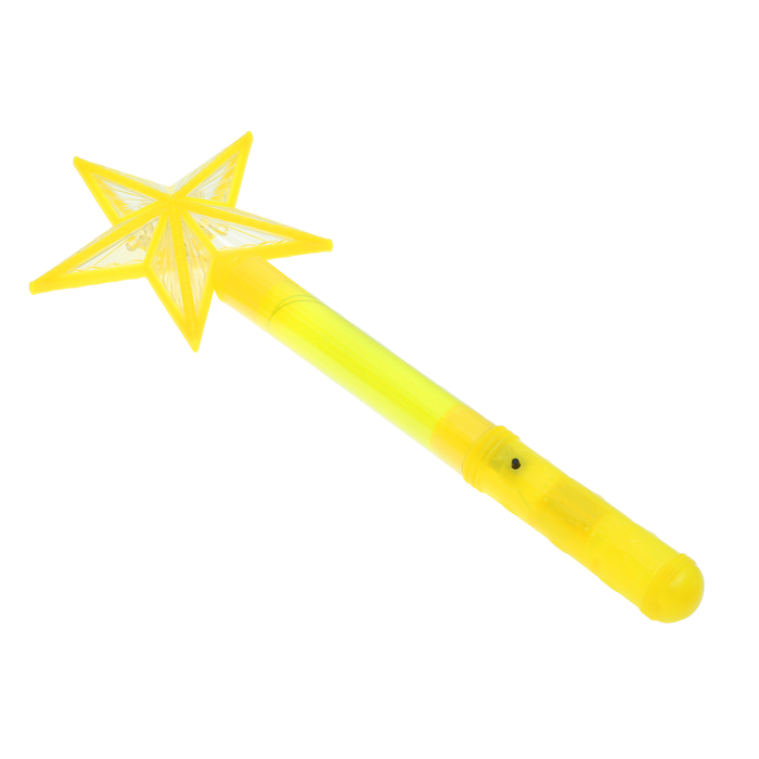 Палочка световая "Звёздочка", цвет жёлтый