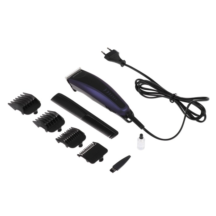 Машинка для стрижки волос Polaris PHC 1014S, синий