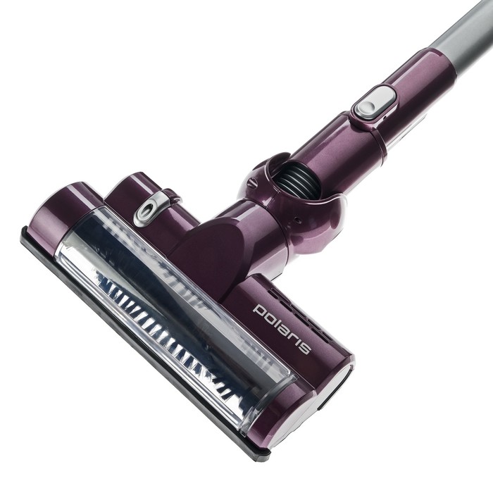 Пылесос портативный Polaris PVCS 0722HB, 60 Вт, бордовый