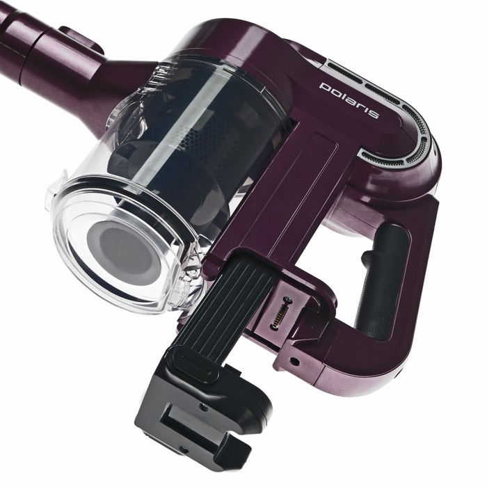 Пылесос портативный Polaris PVCS 0722HB, 60 Вт, бордовый