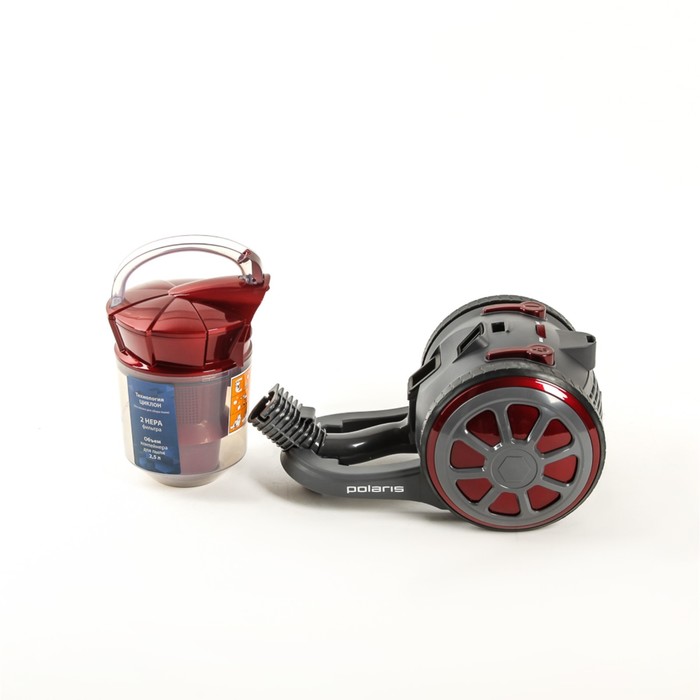 Пылесос Polaris PVC 1730CR, 350 Вт, красный