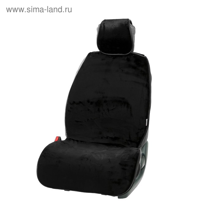 

Накидки Alpaca Plus, искусственный мех, комплект на весь салон, черный