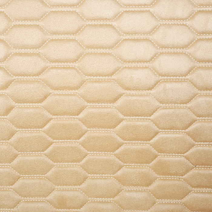 Накидки на передние сиденья CAPRI, экокожа, коричнево-бежевый, набор 2 шт.