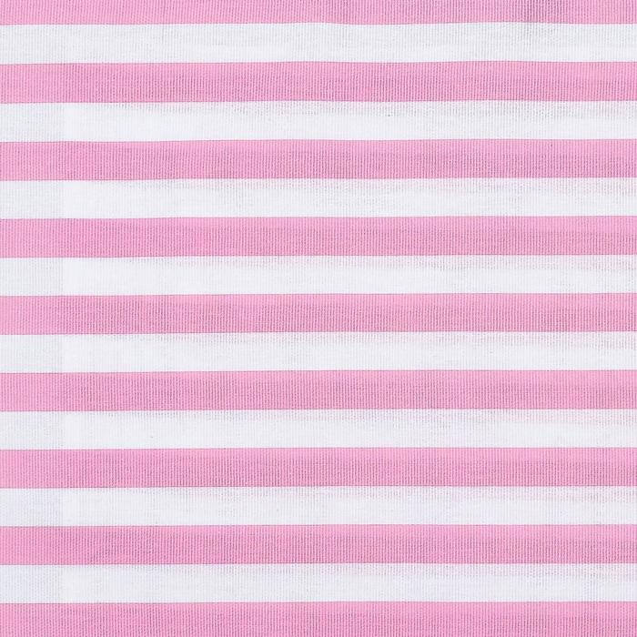 Скатерть "Этель" Розовая полоска 150х300 см, рогожка,160 гр/м2