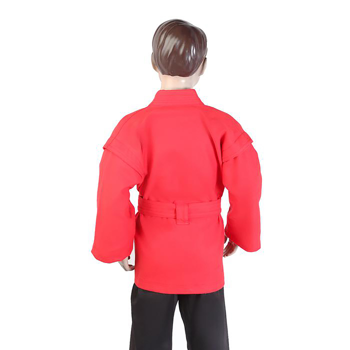 Куртка Самбо С4, плотность 350-450гр/кв.м, цвет красный, рост 182