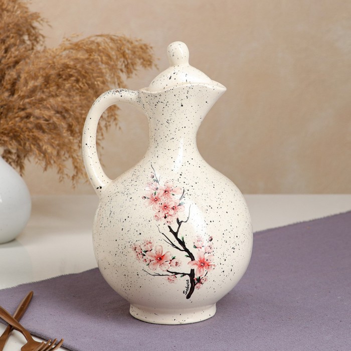 Молочник с деколью, микс, 1,7 л