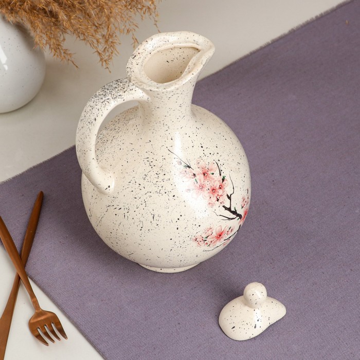 Молочник с деколью, микс, 1,7 л