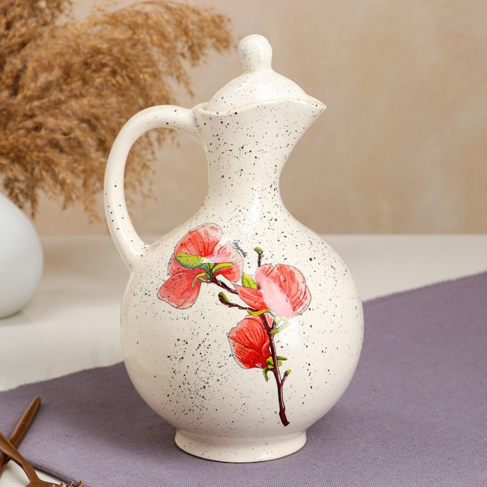 Молочник с деколью, микс, 1,7 л