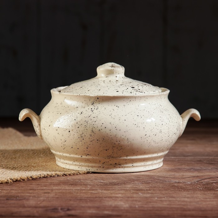 Горшок для запекания "Цветной", микс, 0,5 л