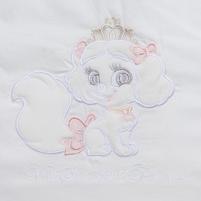 Комплект в кроватку 7 пр. "Аристократка", сатин, хл100 115 гм