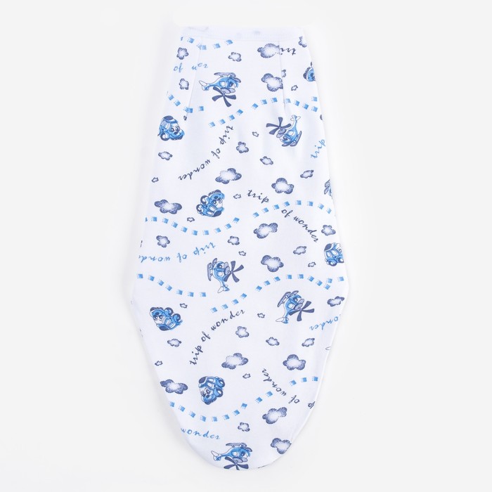 Чудо-пеленка, рост до 74 см, для мальчика, интерлок, хл100 240 гм, цвет МИКС