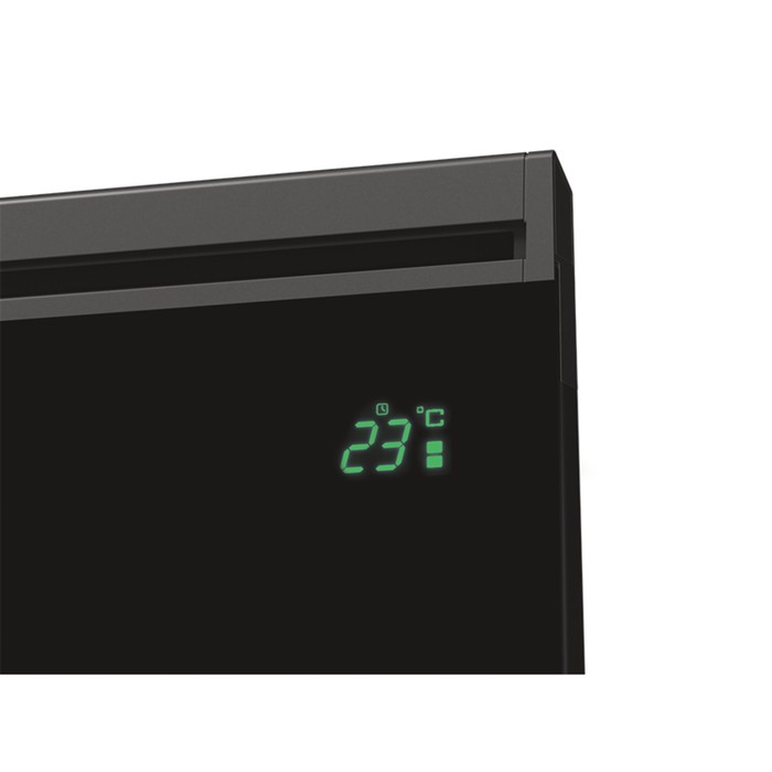 Обогреватель Ballu Plaza EXT BEP/EXT-2000, конвекторный, стекло-керамика, пульт ду, 2000 Вт, черный