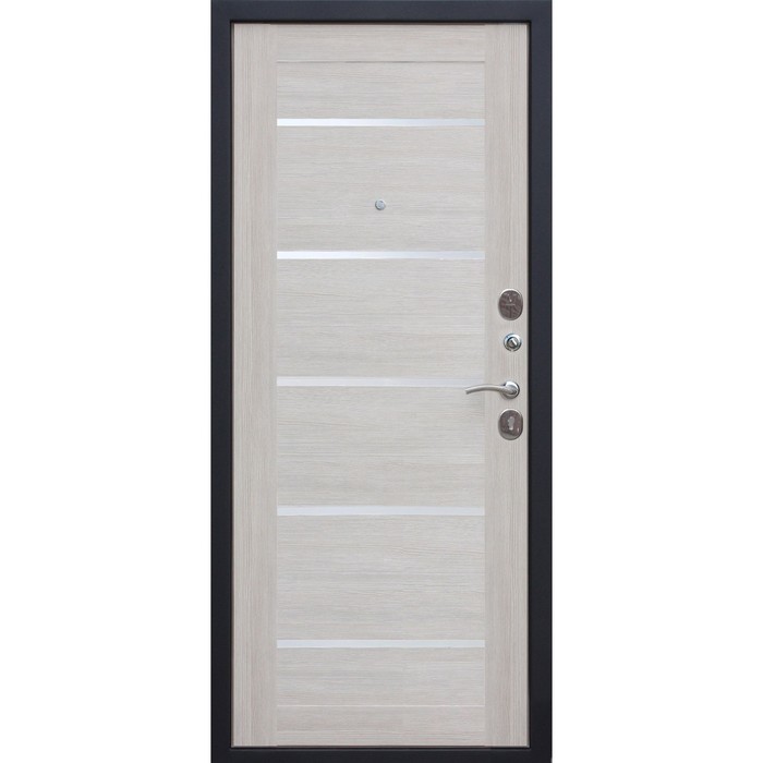 Дверь входная Гарда муар 7,5 см Лиственница беж 2050х860 (правая)