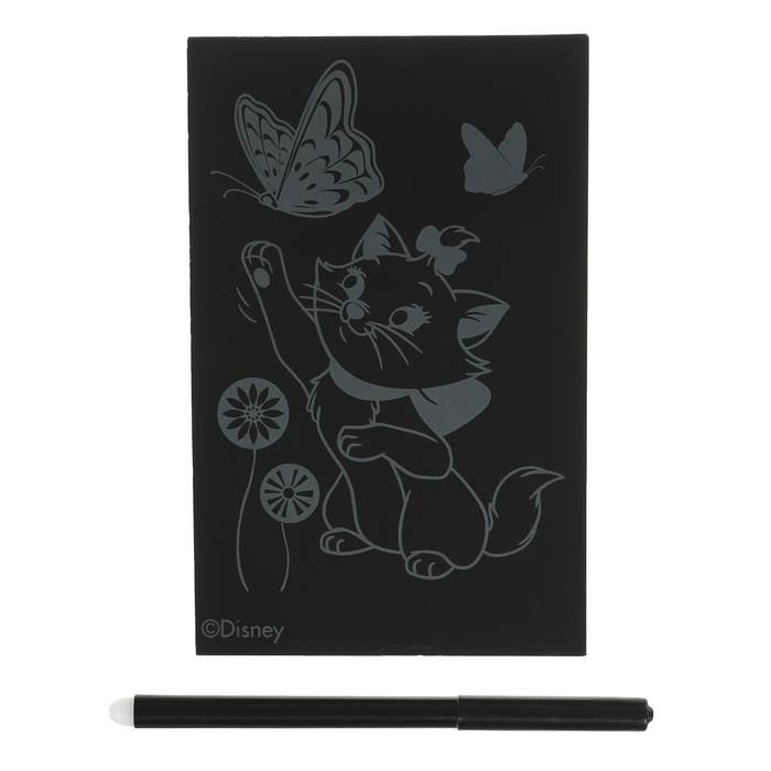Гравюра Disney малая с эффектом голографик "Кошка Мари"