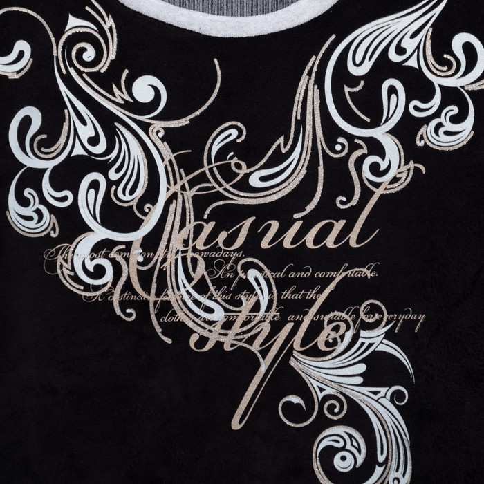 Туника женская 526 цвет чёрный, р-р 52