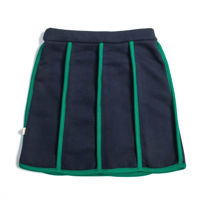 Юбка для девочки, рост 80 см, цвет синий/зелёный Юб-023.1_М