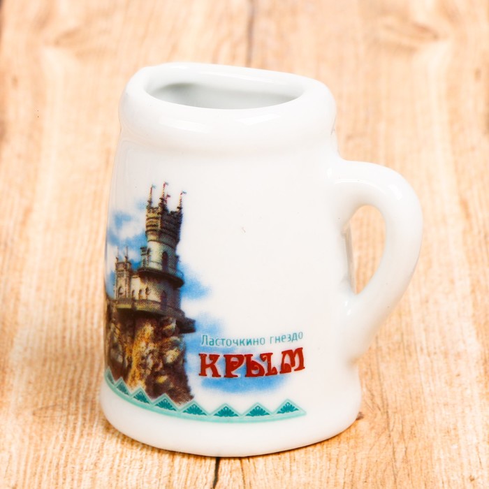 Магнит-кружка с зубочистками «Крым»