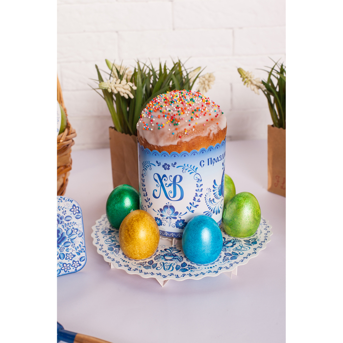 Подставка пасхальная на 6 яиц "Орнаментыльная"