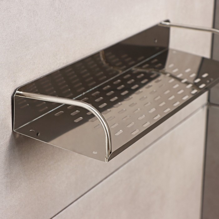 Полка для ванной, нержавеющая сталь