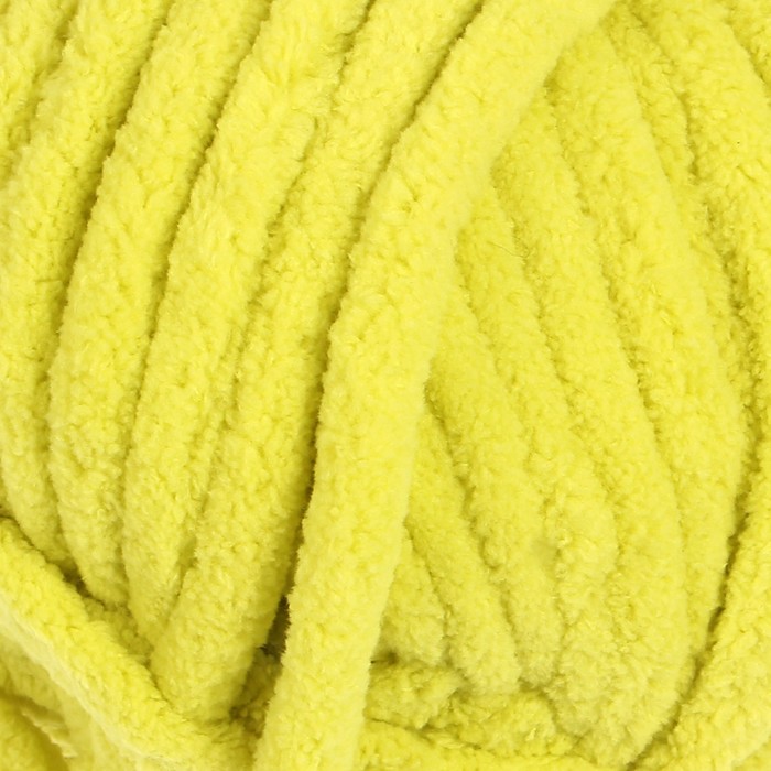 Пряжа "Adelia Dolly" 100% полиэстер 40м/100гр (30 желто-зеленый)