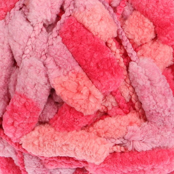 Пряжа "Adelia Fantasy Luxe Print" 100% полиэстер 39м/100гр (02)