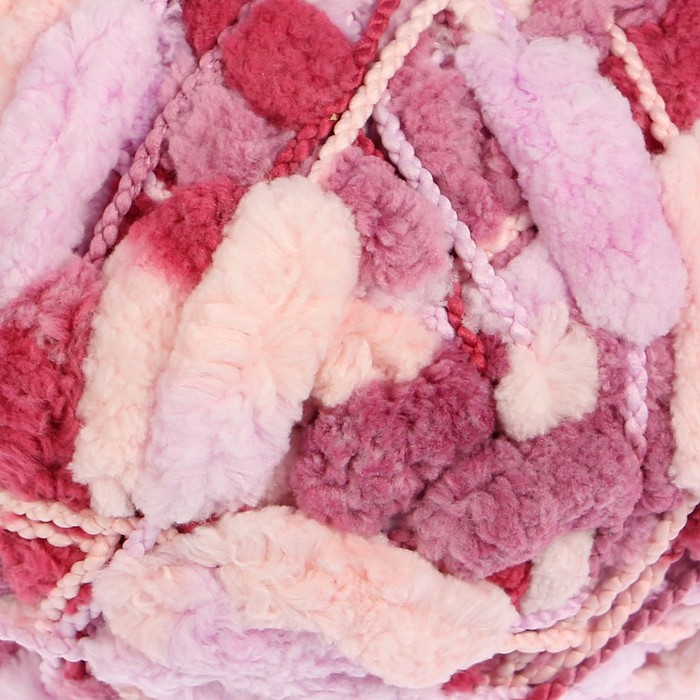 Пряжа "Adelia Fantasy Luxe Print" 100% полиэстер 39м/100гр (03)