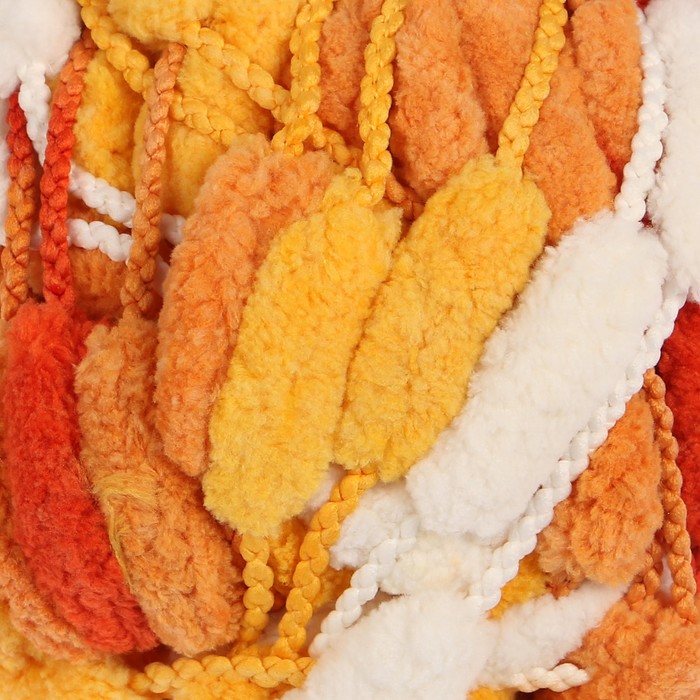 Пряжа "Adelia Fantasy Luxe Print" 100% полиэстер 39м/100гр (04)