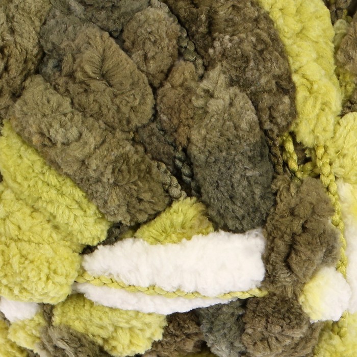 Пряжа "Adelia Fantasy Luxe Print" 100% полиэстер 39м/100гр (07)