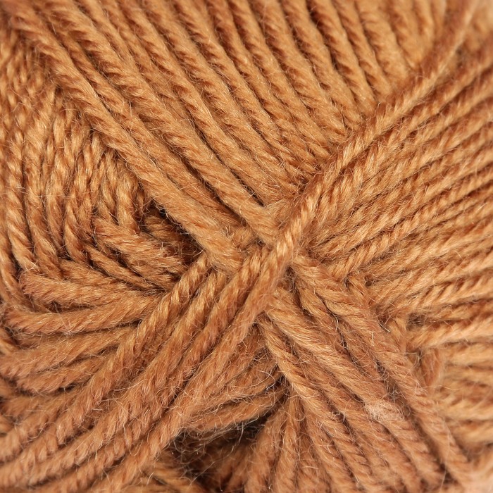 Пряжа "Adelia Ivia" 100% акрил 150м/62гр (132 коричневый)