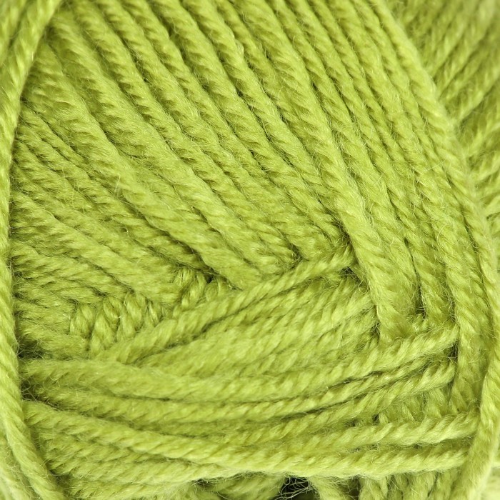 Пряжа "Adelia Ivia" 100% акрил 150м/62гр (157 молодая зелень)