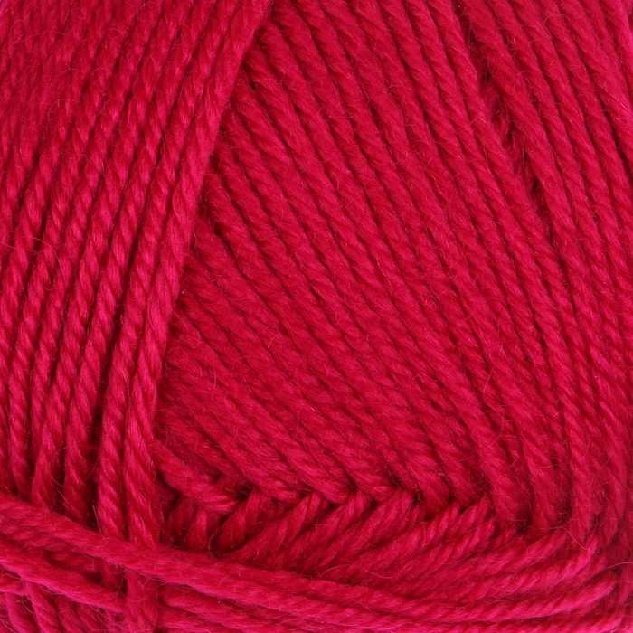 Пряжа "Adelia Lucas" 70% шерсть, 30% акрил 218м/100гр (10 яр.розовый)